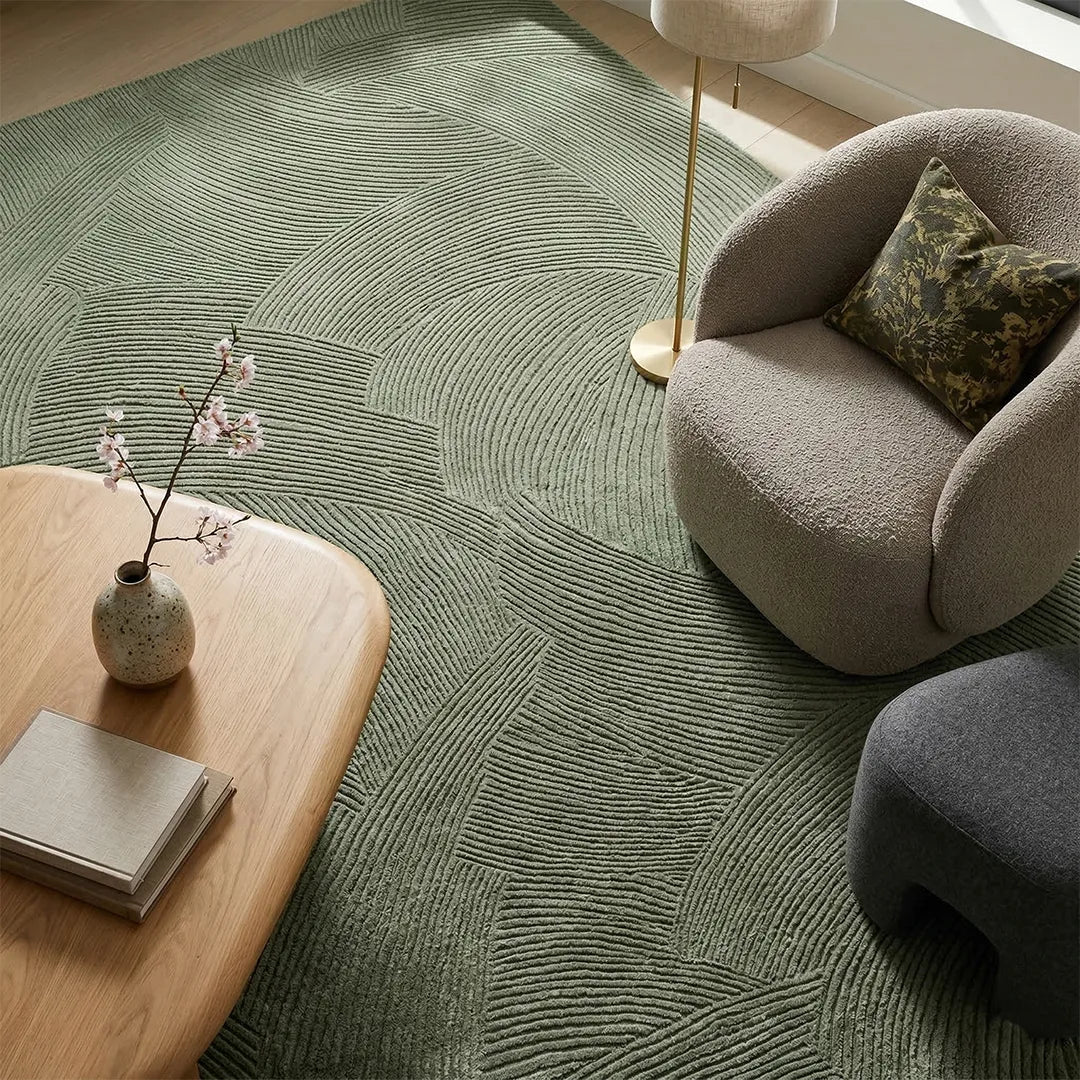 Green Area Rug
