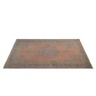 Vintage Beige Turkish Medallion Rug - TUR-PNK-AZU-79-011 - Arconiz