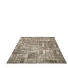Vintage Dustveil Blue Turkish Patchwork Rug - TUR-GRAY-PAT-810-003 - Arconiz