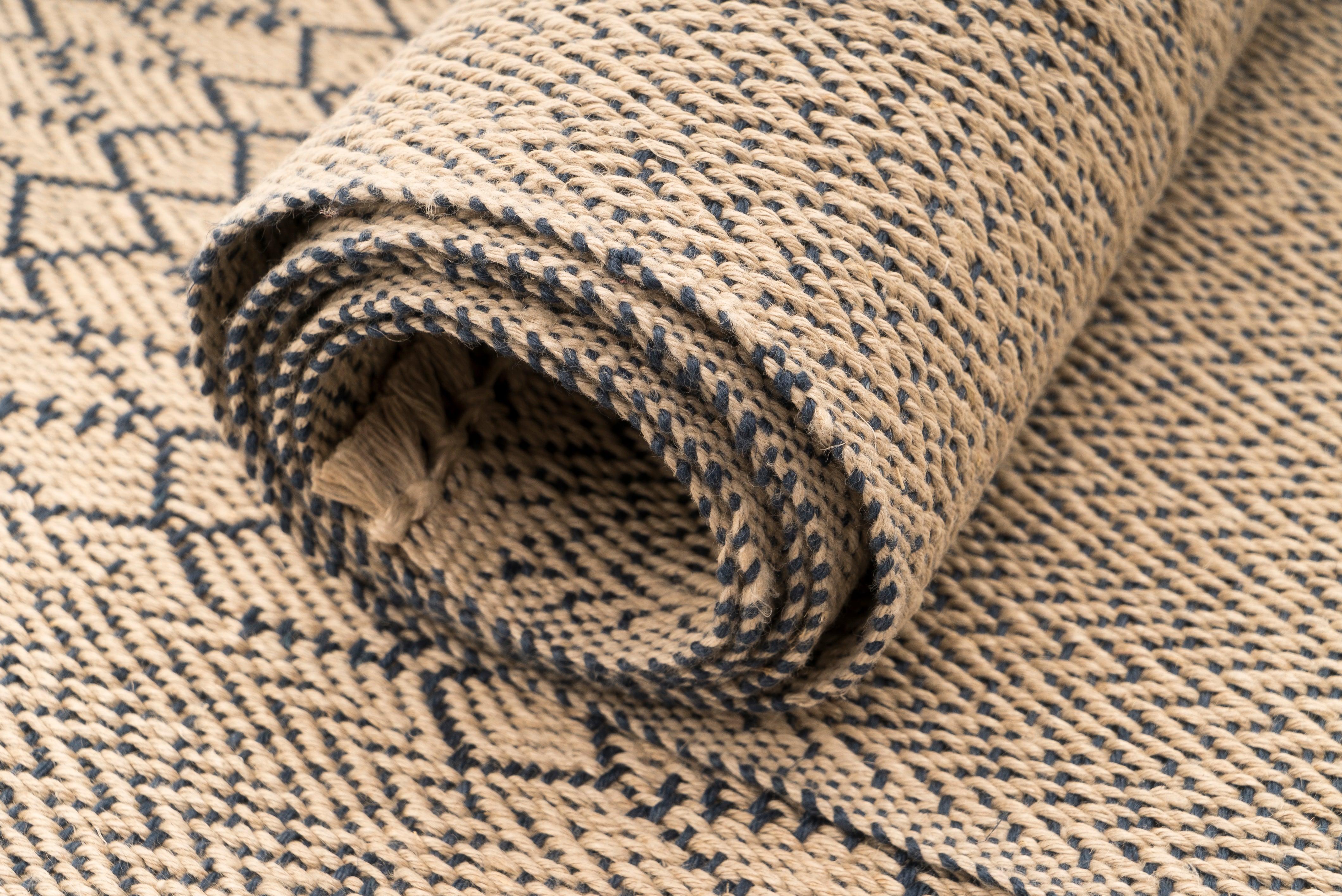 Frames Handwoven Hemp Placemat & Table Runner Set - 9IHRDOK001039 - Arconiz