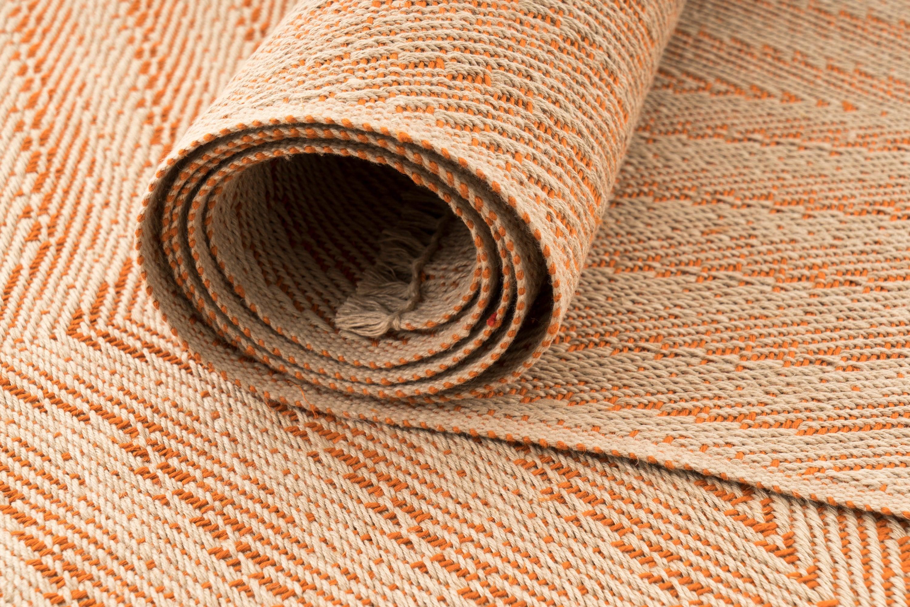 Waves Handwoven Hemp Placemat & Table Runner Set - 9IHRDOK001048 - Arconiz