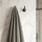 Black & Ivory Polka Dot Bath Towel – view 4 – Arconiz