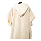 Beige Hooded Poncho Towel – view 4 – Arconiz