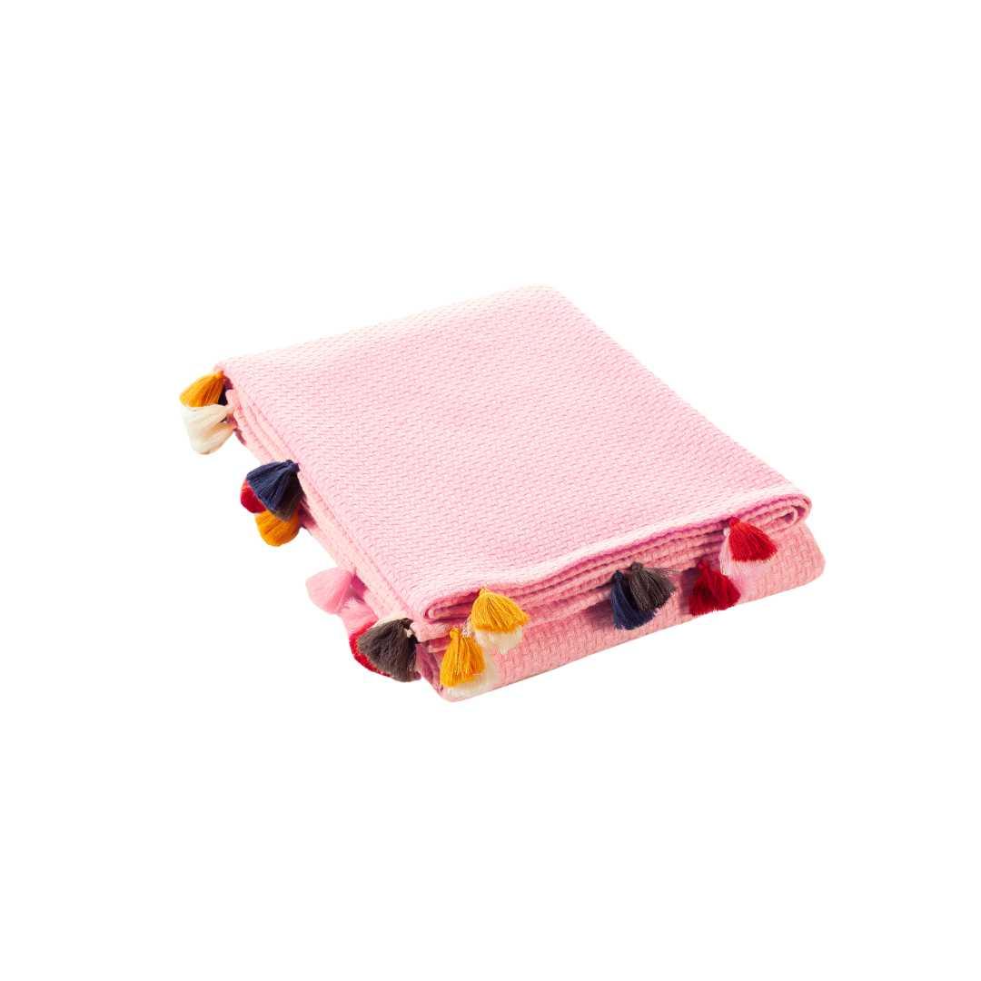Premium Queen Turkish Cotton Blanket | Soft, Breathable & Stylish