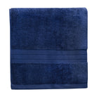 Turkish Cotton Luxury Bath Towel - Navy Blue Arconiz