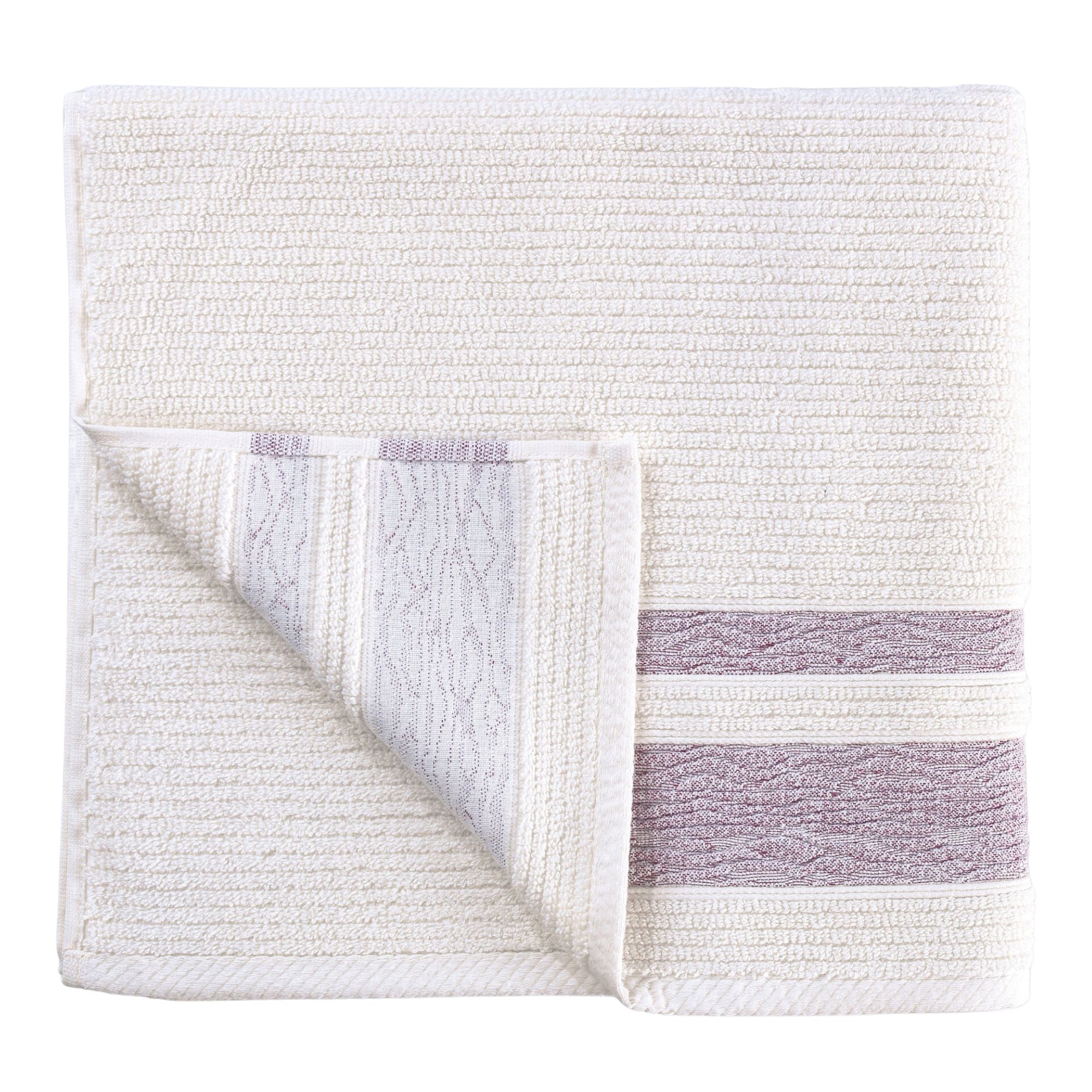 Luxury, Quick Dry Ribbed Bath Towel Arconiz