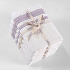 Jacquard Turkish Cotton Bath Towels - 4 Piece Set Arconiz