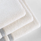 Jacquard Turkish Cotton Bath Towels - 4 Piece Set Arconiz