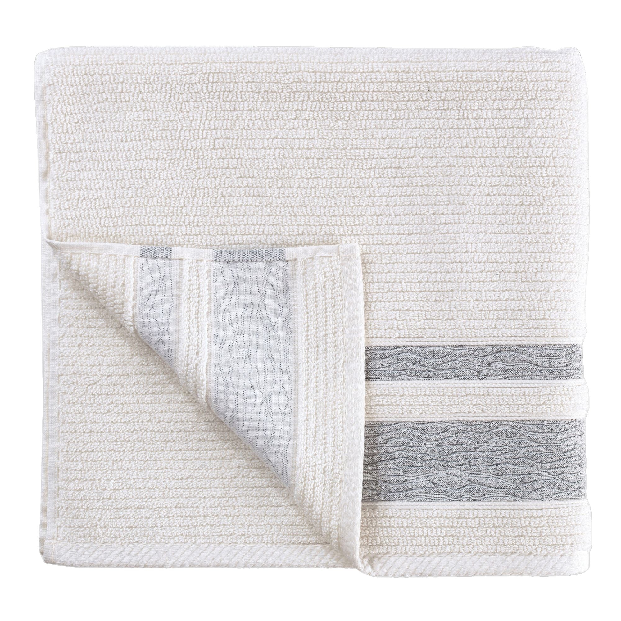 Luxury, Quick Dry Ribbed Bath Towel Arconiz