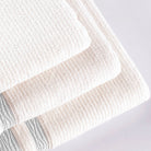 Jacquard Turkish Cotton Bath Towels - 4 Piece Set Arconiz