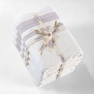 Jacquard Turkish Cotton Bath Towels - 4 Piece Set Arconiz