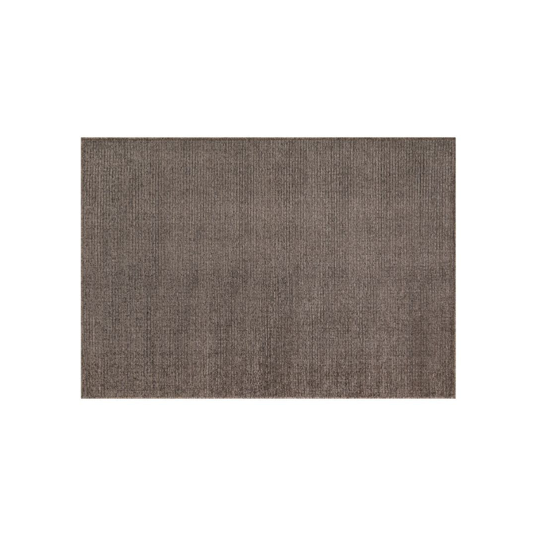 Machine Washable Area Rug in Taupe Brown, Solid Color Rectangular Rug, Brown and Gray Contemporary Design, Kid and Pet Friendly, Eco-Friendly, 2x6, 3x5, 5x7, 8x10 Sizes