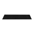 Lolite Solid Non Slip Machine Washable Area Rug, Black