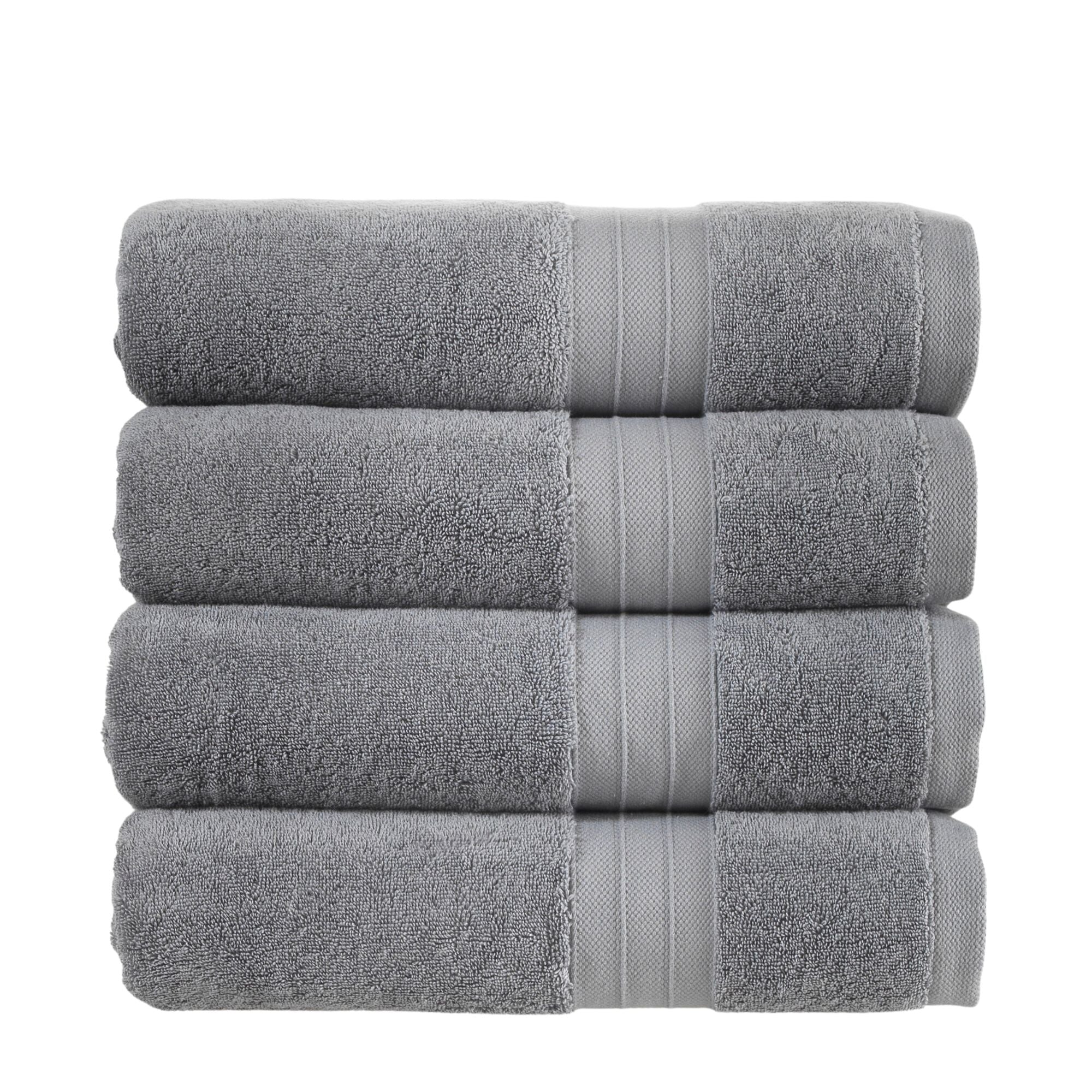 Turkish Cotton Luxury Bath Towels | 4 Piece Set Arconiz