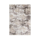 Modern abstract area rug in beige, gray, taupe, and off-white, soft feel, high density, thick high pile, durable for high traffic, no shedding, available in 5x7, 8x10