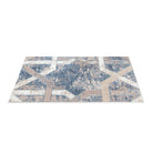 Thick High Density Blue Area Rug 8x10 for High Traffic Areas