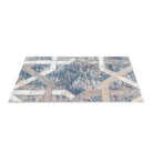 Thick High Density Blue Area Rug 8x10 for High Traffic Areas