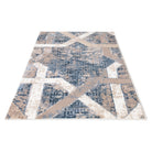 Thick High Density Blue Area Rug 8x10 for High Traffic Areas