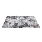 Gray and Black Abstract Area Rug - High Pile, Soft, Durable for High Traffic, 3x5 and 8x10 Sizes