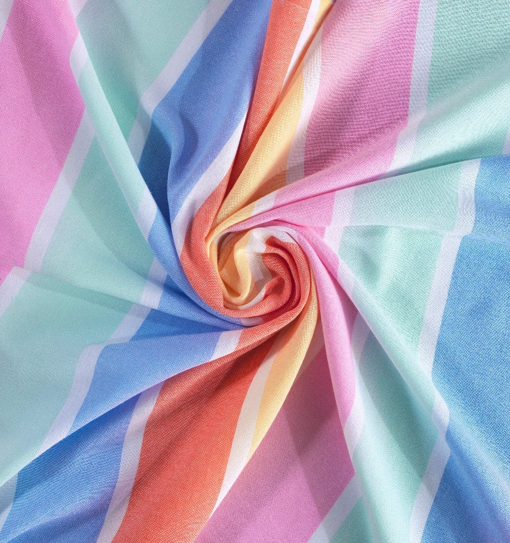 Rainbow Beach Towel Swatch