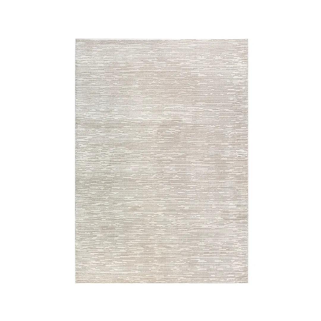 Beige Textured Area Rug