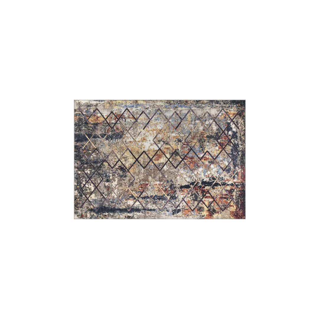 Machine Washable Rugs in 3x5, 2x3, and 2x6 sizes, Eco-Friendly Colors: Gold, Beige, Gray