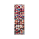 Multicolor Patterned Stripe Rug