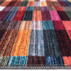 Multicolor Patterned Stripe Rug