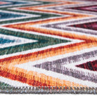 Colorful Chevron Rug