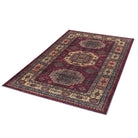 Sapphire Luxury Traditional Persian Wool Rug, Burgundy color, 5X7