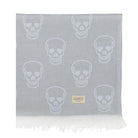 Luxurious Turkish Cotton Beach Towel - Skull Design Arconiz