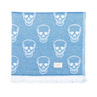 Luxurious Turkish Cotton Beach Towel - Skull Design Arconiz