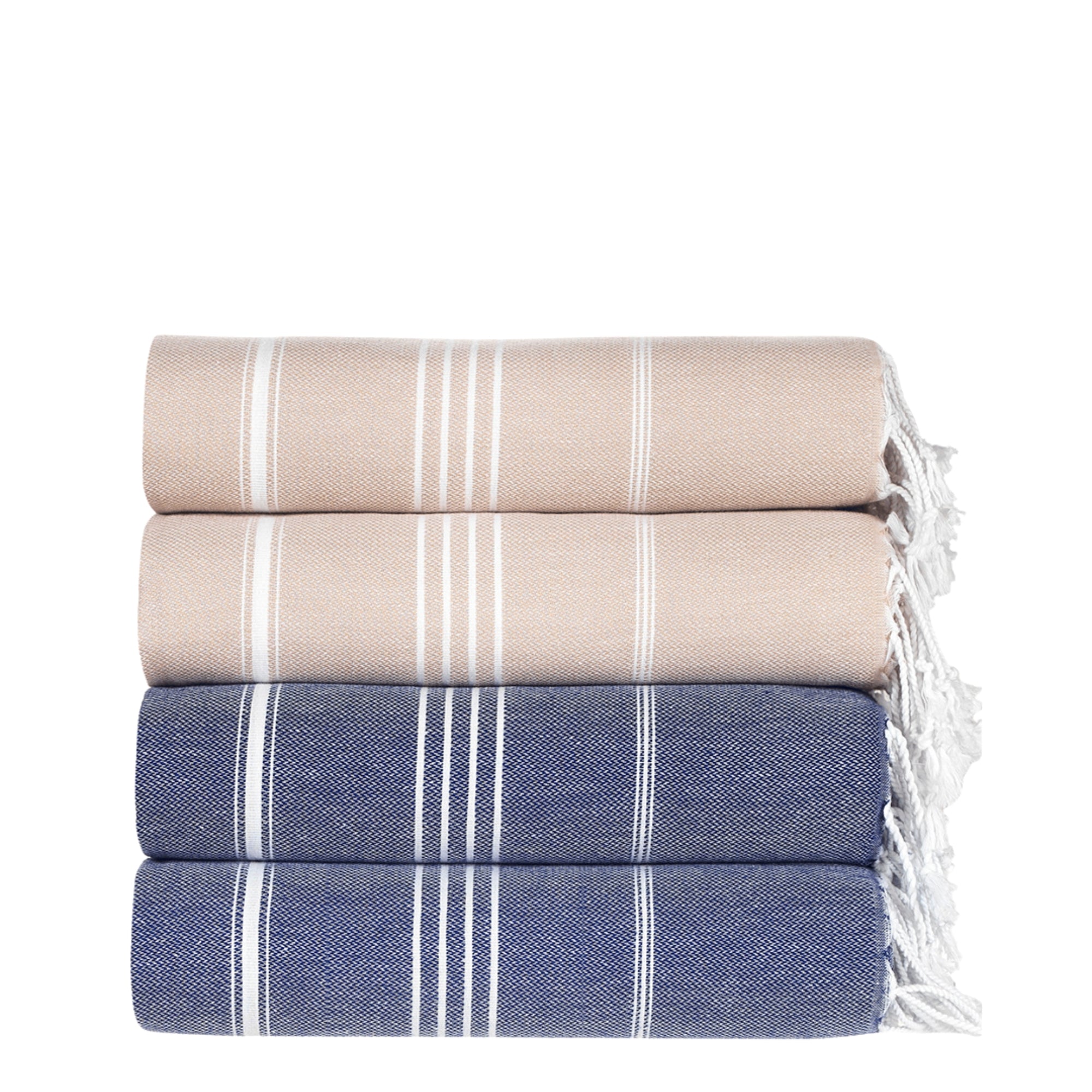 Premium Turkish Cotton Beach Towel Sultan  ( Set of 4 Piece ) Arconiz