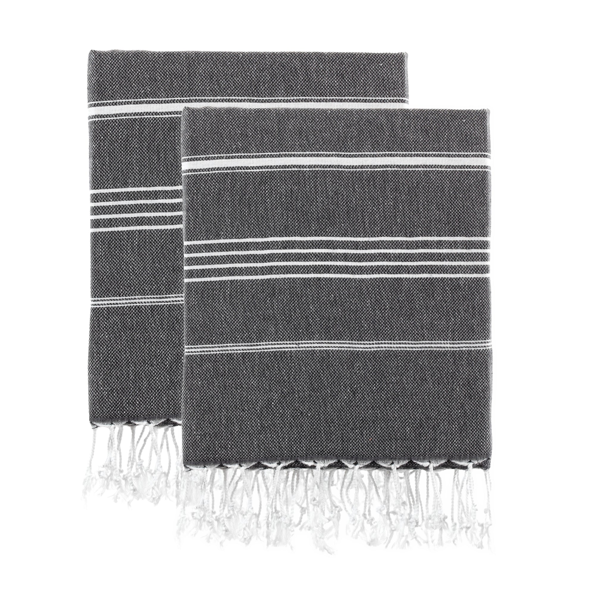 Luxurious Turkish Cotton Beach Towel Set (2 Pack) Arconiz