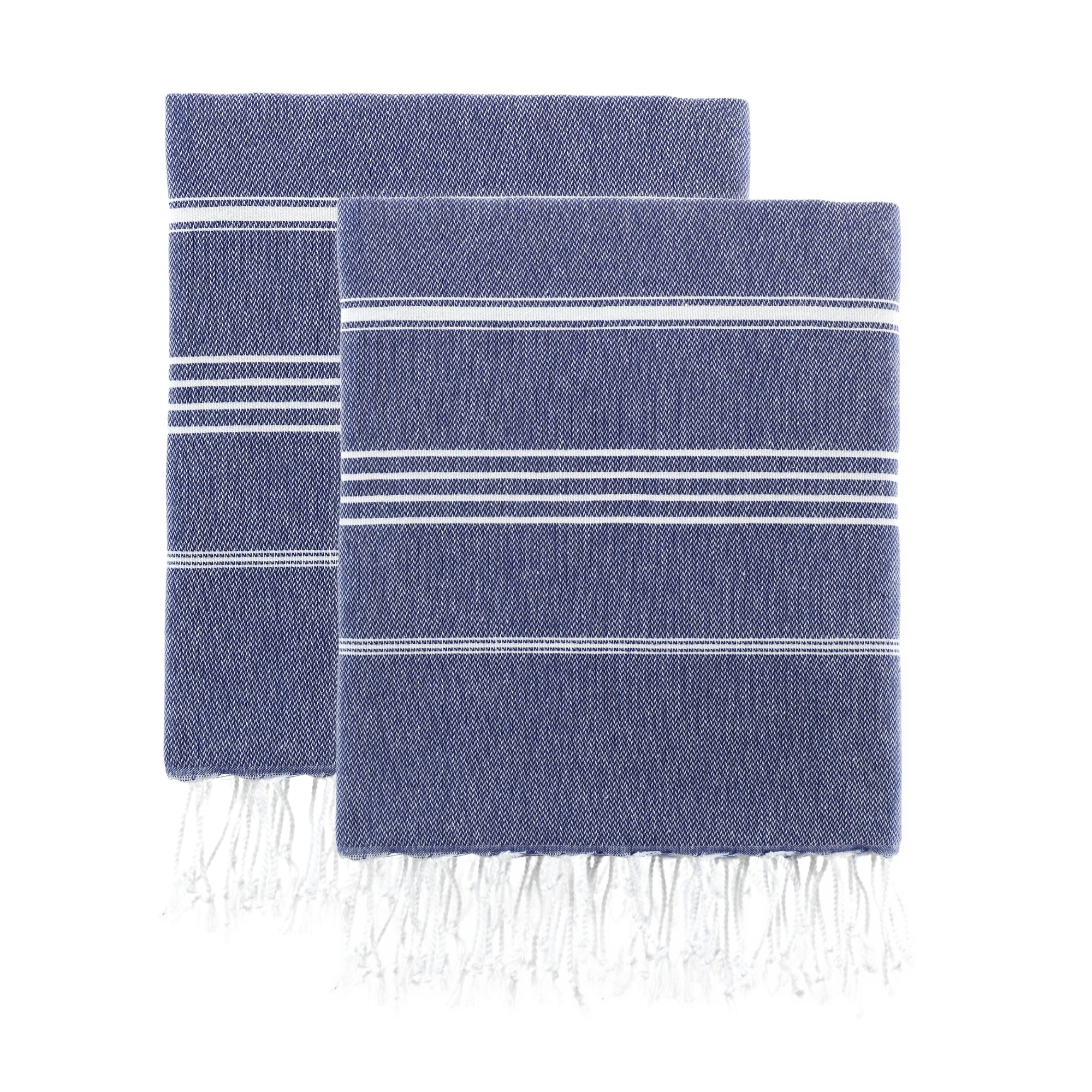 Luxurious Turkish Cotton Beach Towel Set (2 Pack) Arconiz