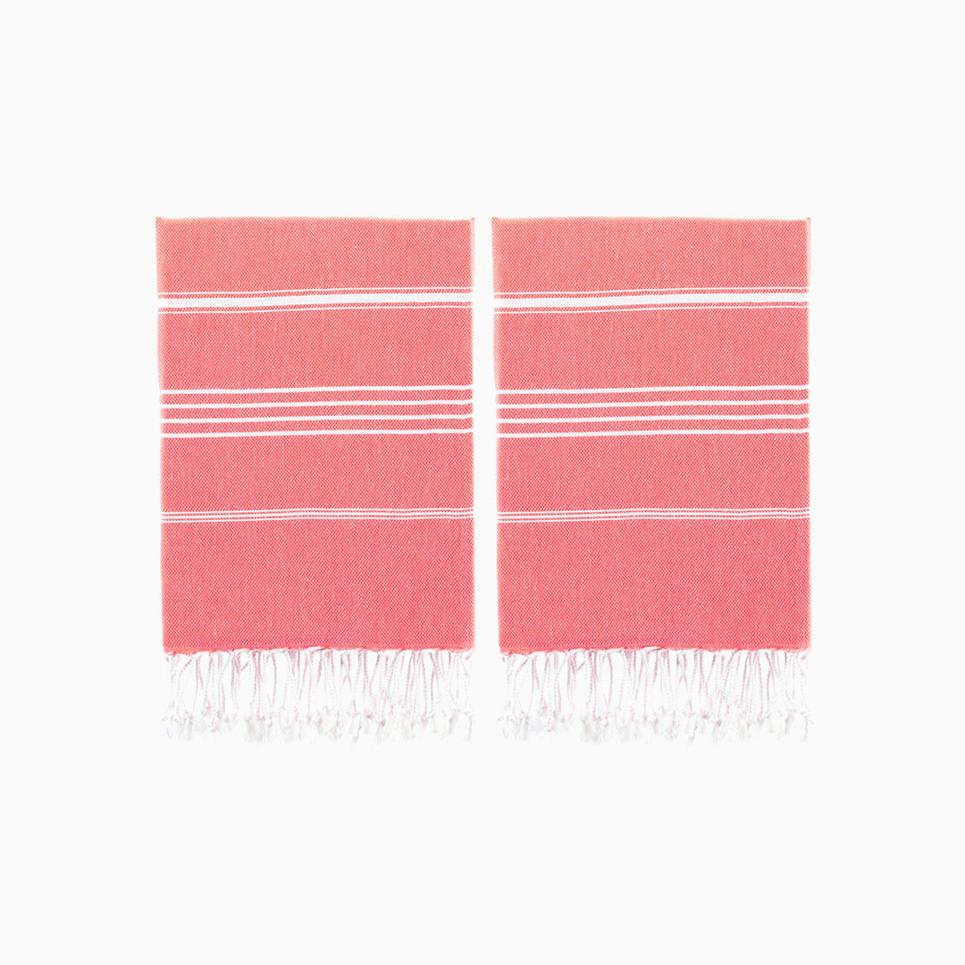 Luxurious Turkish Cotton Beach Towel Set (2 Pack)