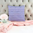 Lilac Linen Texture Cotton Pillow Covers