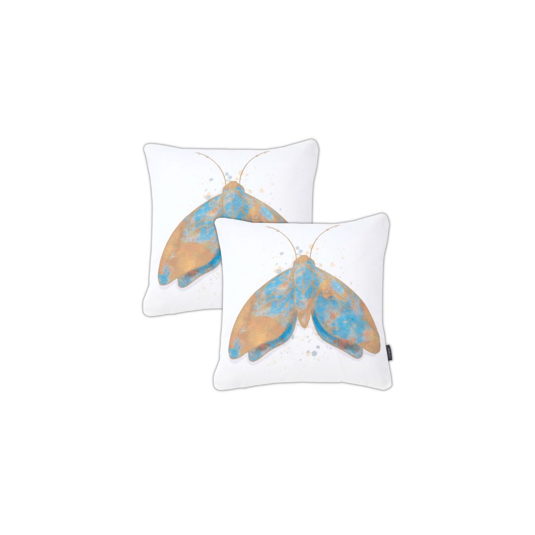 Butterfly Art Cotton Pillow Covers