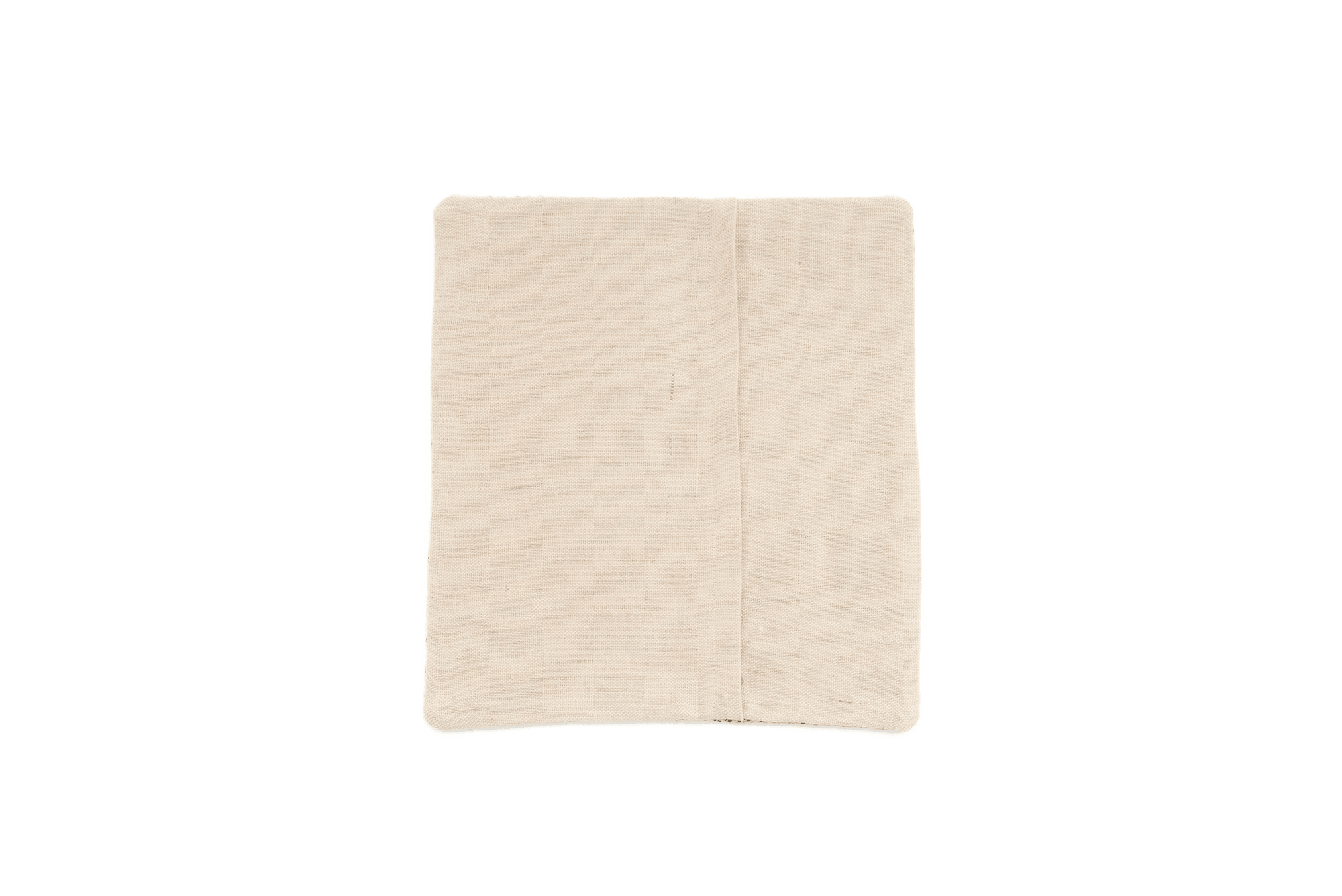 Mirror Handwoven Hemp Pillow Case, Beige Bohemian Decor - 9IHRDOK002002 - Arconiz