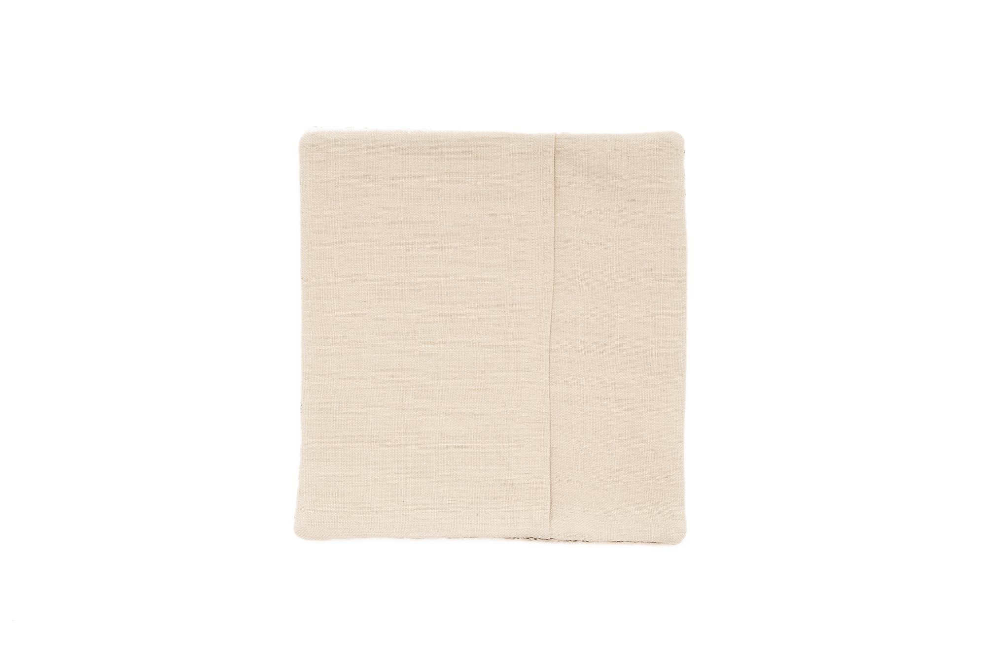 Fog Handwoven Hemp Pillow Case, Bohemian Diamond-Weave Beige - 9IHRDOK002009 - Arconiz