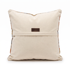Rust Boho Medallion Pillow Cover 20x20 - cotton canvas back with hidden zipper and Arconiz label - K-0054