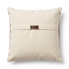 Rust Western Diamond Pillow Cover 20x20 - cotton canvas back with hidden zipper and Arconiz label - K-0058