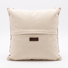 Red Western Medallion Pillow Cover 20x20 - cotton canvas back with hidden zipper and Arconiz label - L-0022