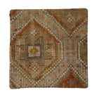 Rust & Sage vintage rug medallion pillow cover 18" x 18" - PC-MED-RUS-4545-014 - Arconiz