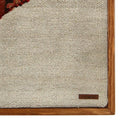 Solid wood frame corner and Arconiz maker's label - WA-FSH-DEE-6060-002