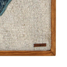 Solid wood frame corner and Arconiz maker's label - WA-FSH-TEA-4545-007