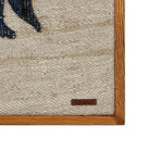 Solid wood frame corner and Arconiz maker's label - WA-FSH-NAV-5050-014