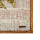 Solid wood frame corner and Arconiz maker's label - WA-FSH-GOL-5050-015