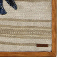 Solid wood frame corner and Arconiz maker's label - WA-FSH-IND-5050-020
