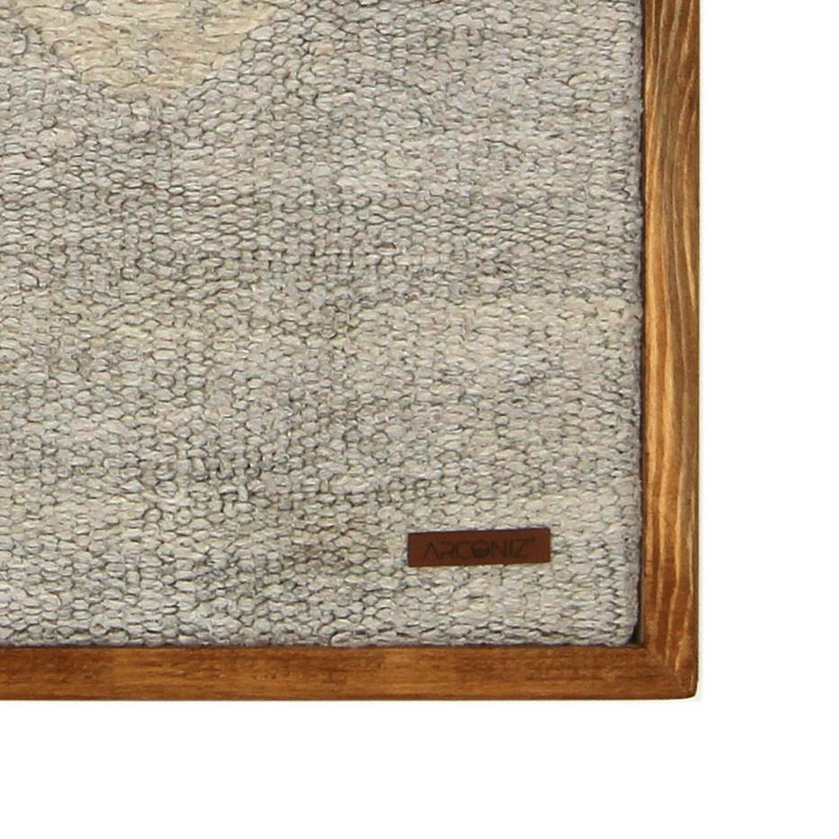Solid wood frame corner and Arconiz maker's label - WA-BUL-RUS-5050-026